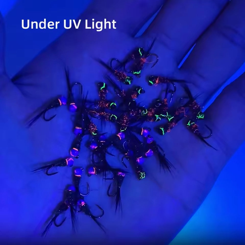 Mottled Jig Bead Head Wet Euro Nymph