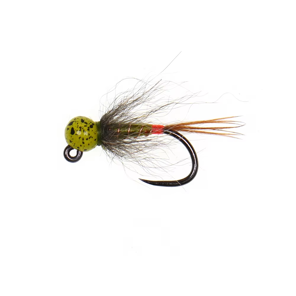 Tungsten Bead Head Jig Nymph Fly Artificial Insect Baits Fast Sinking