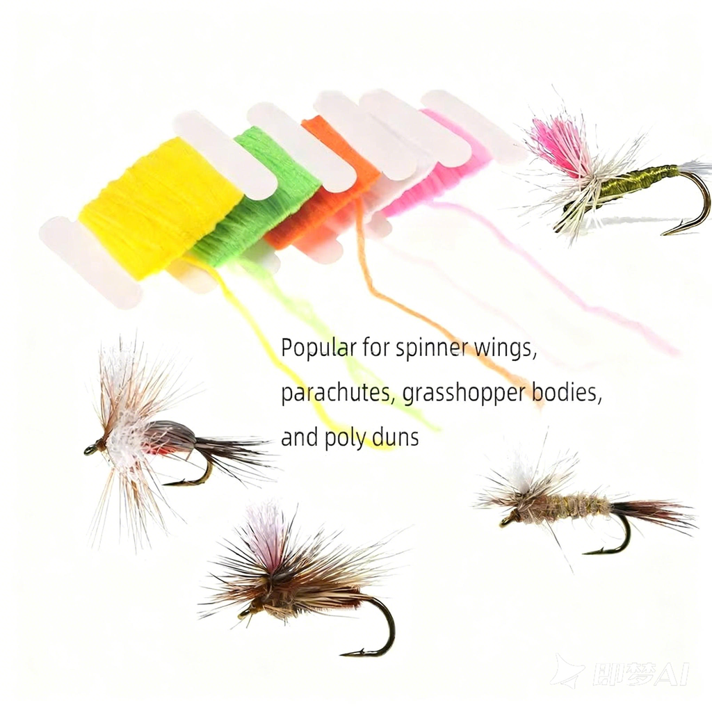 Fly Tying Material parachute Posts Wings synthetic Fly Tying Material