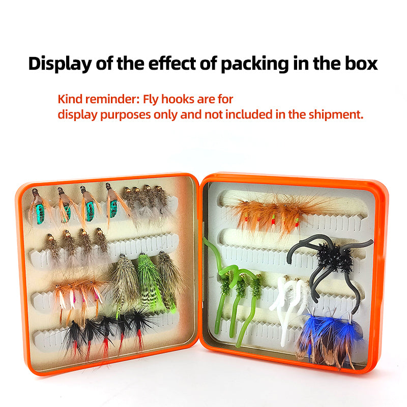 Metal Dry Fly Bait Box