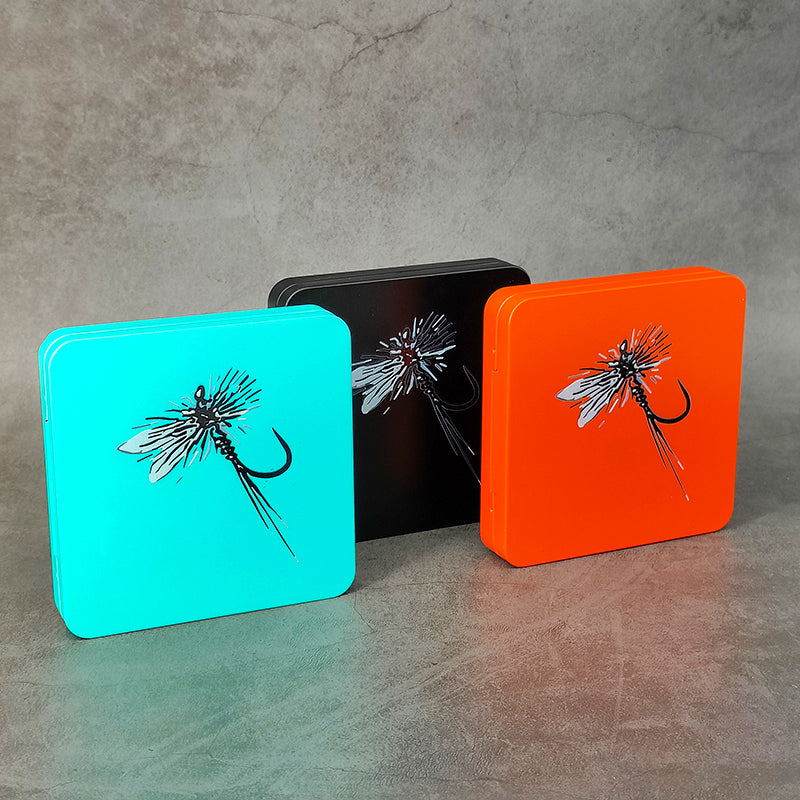 Metal Dry Fly Bait Box