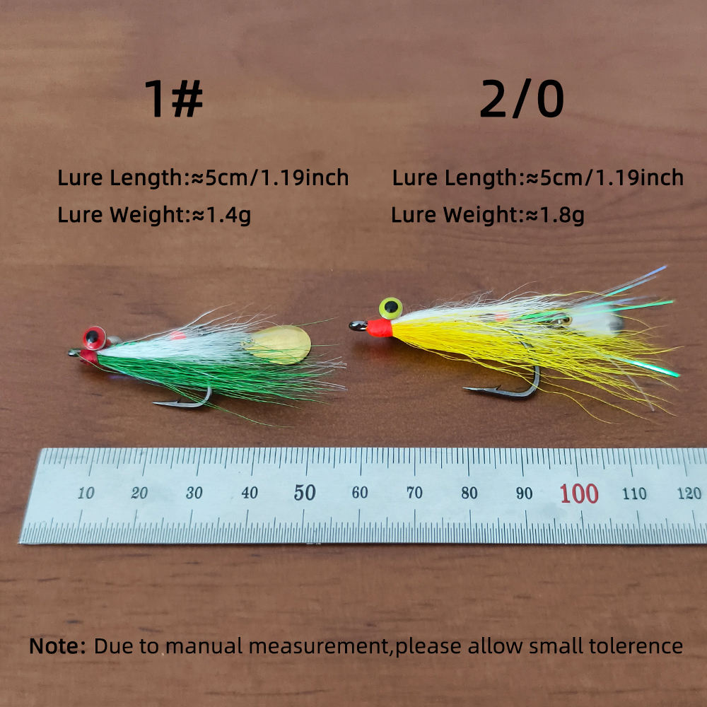 Rolling Rotating Metal Spoon for Saltwater & Freshwater