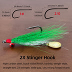 Rolling Rotating Metal Spoon for Saltwater & Freshwater