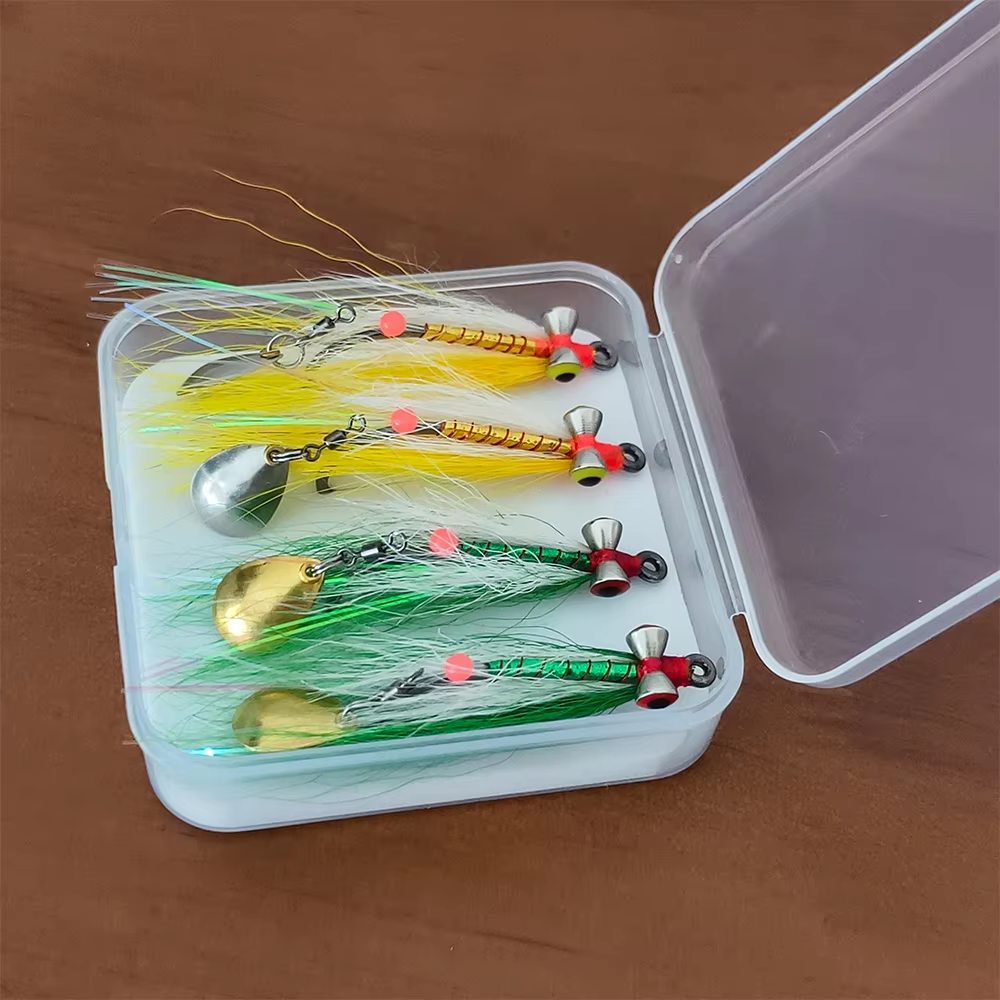 Rolling Rotating Metal Spoon for Saltwater & Freshwater