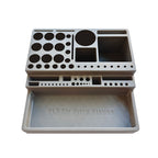 Fly Tying Station Accessory Tool Plastic Storage Box for Fly Binding Essential Fishing Accessory River Lake Stream Fly Fishing