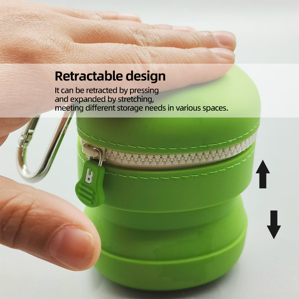 Candy-colored Foldable Silicone Fly Fishing Collector Fishing Accessories Fishing Supplies