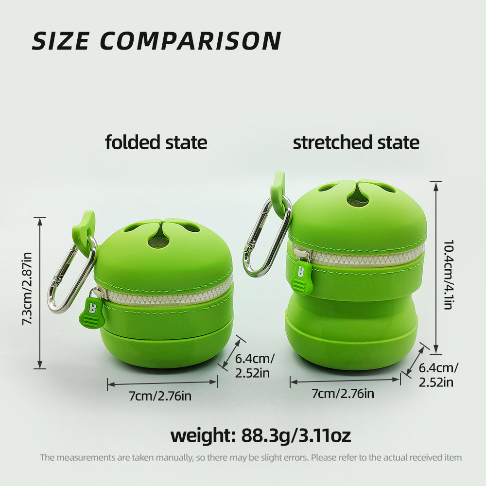 Candy-colored Foldable Silicone Fly Fishing Collector Fishing Accessories Fishing Supplies