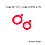 Silicone Fishing Tackle Accessory Spinning Reel Protector Spool Mouth Anti-Collision Modification Line Stopper