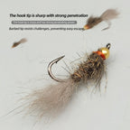 Squirrel Hair Nymph Zacco Erythropterus Large-Eye Bream Micro-Fly Fishing Lure