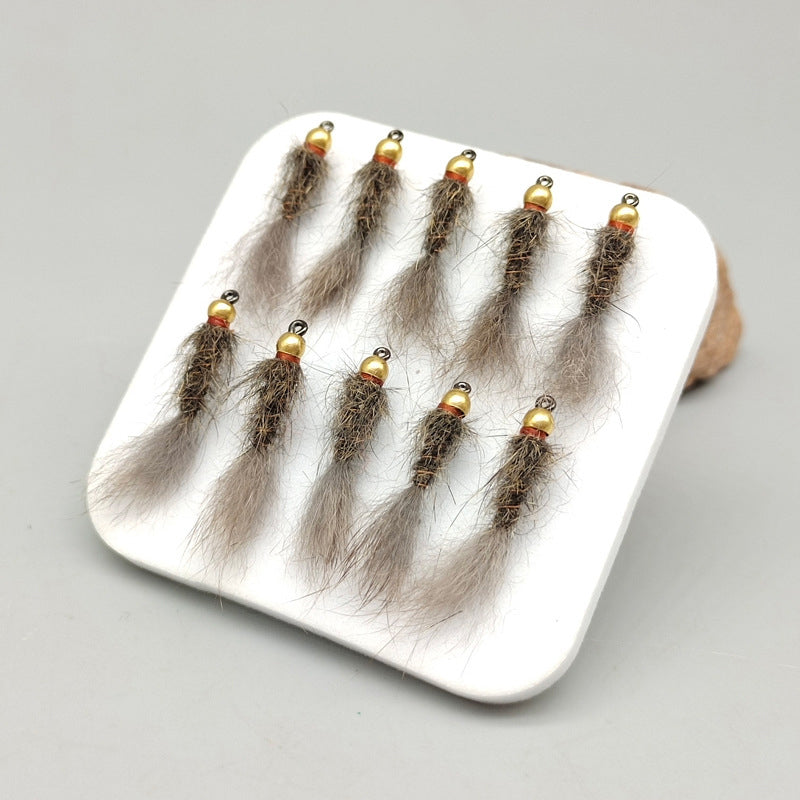 Squirrel Hair Nymph Zacco Erythropterus Large-Eye Bream Micro-Fly Fishing Lure