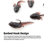 TPE Material Lifelike Tadpole Soft Bait for Lure and Fly Fishing