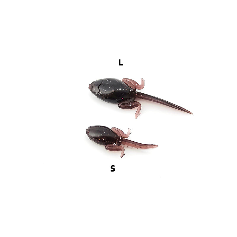 TPE Material Lifelike Tadpole Soft Bait for Lure and Fly Fishing